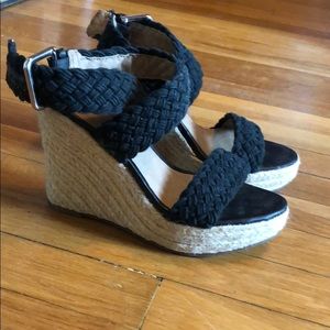 Jessica Simpson Braided Rope Wedges